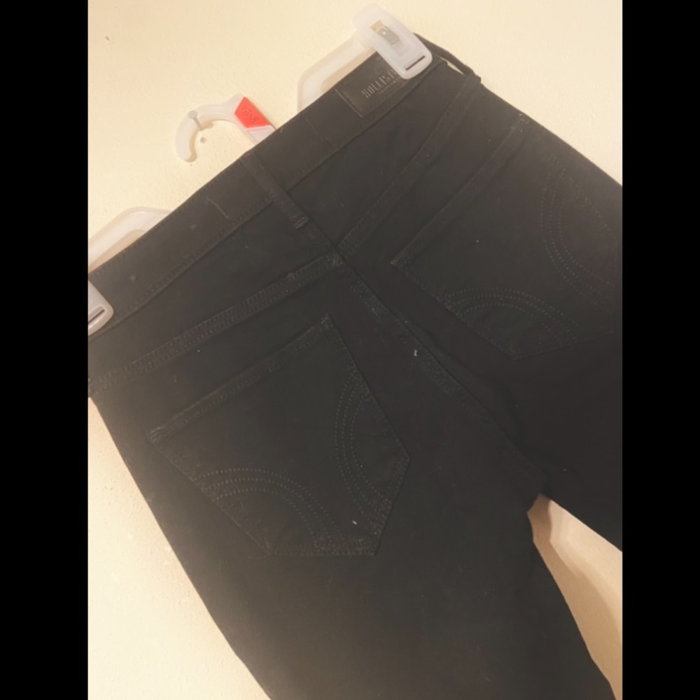 Hollister Black Hi-Rise Super Skinny Jeans